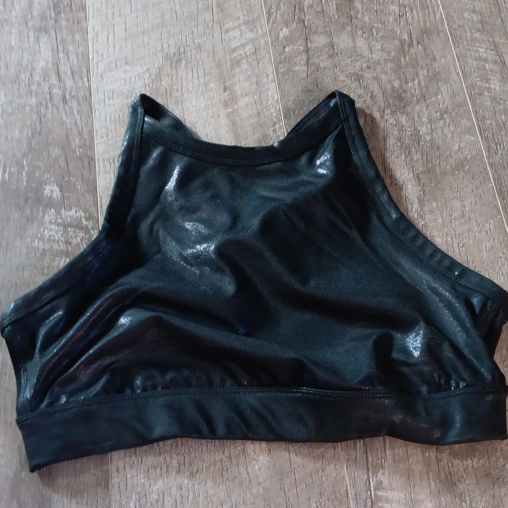 Joy Lab black sparkling medium bra